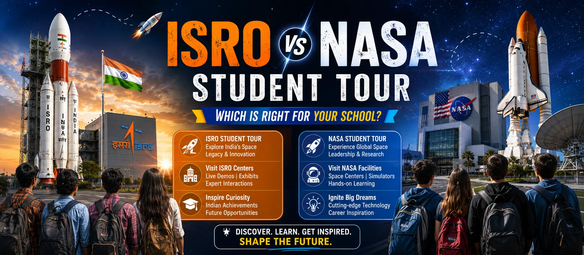 ISRO vs NASA Student Tour